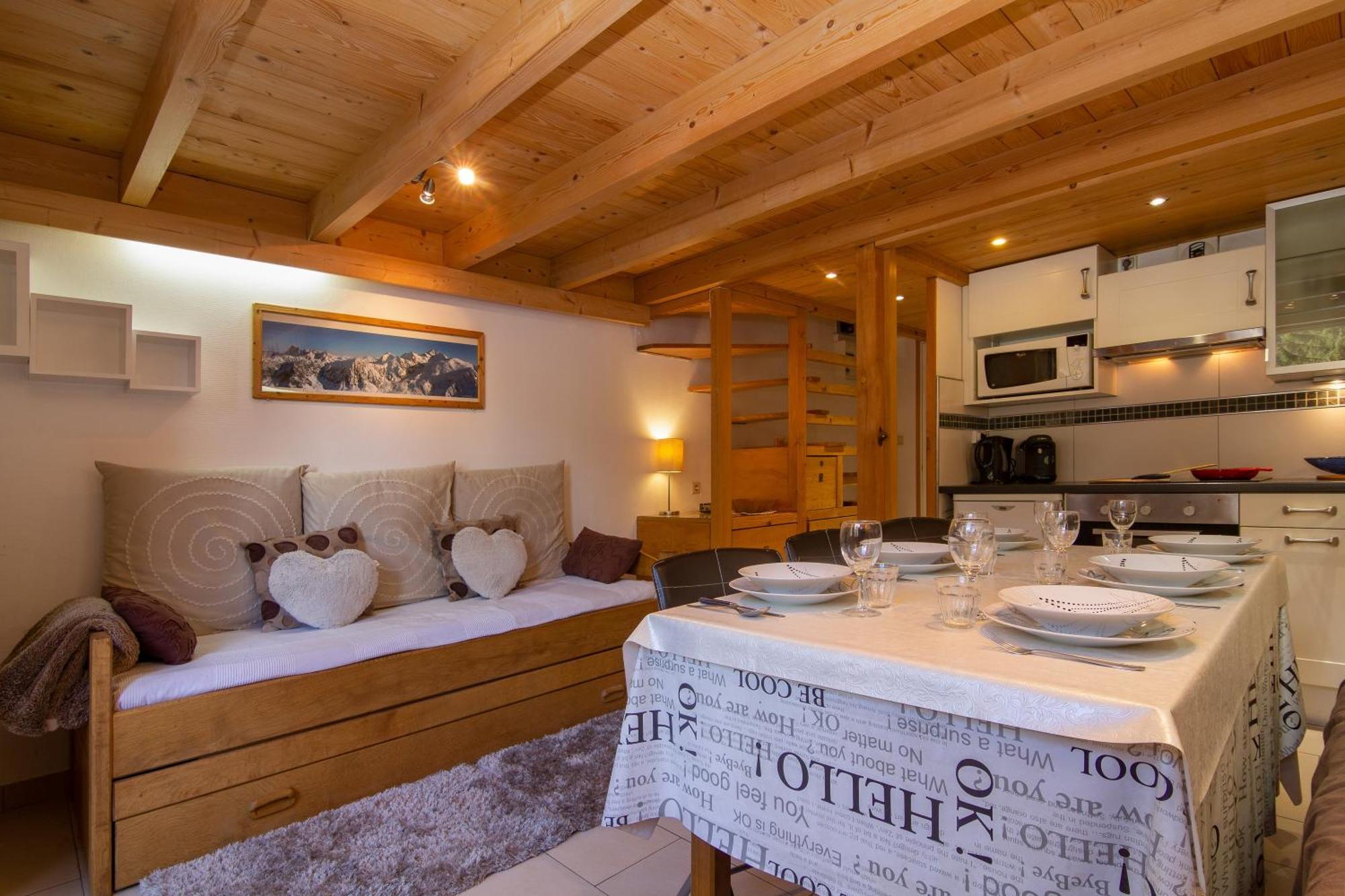Residence Grand Roc - Campanules 125 Happy Rentals 霞慕尼 外观 照片