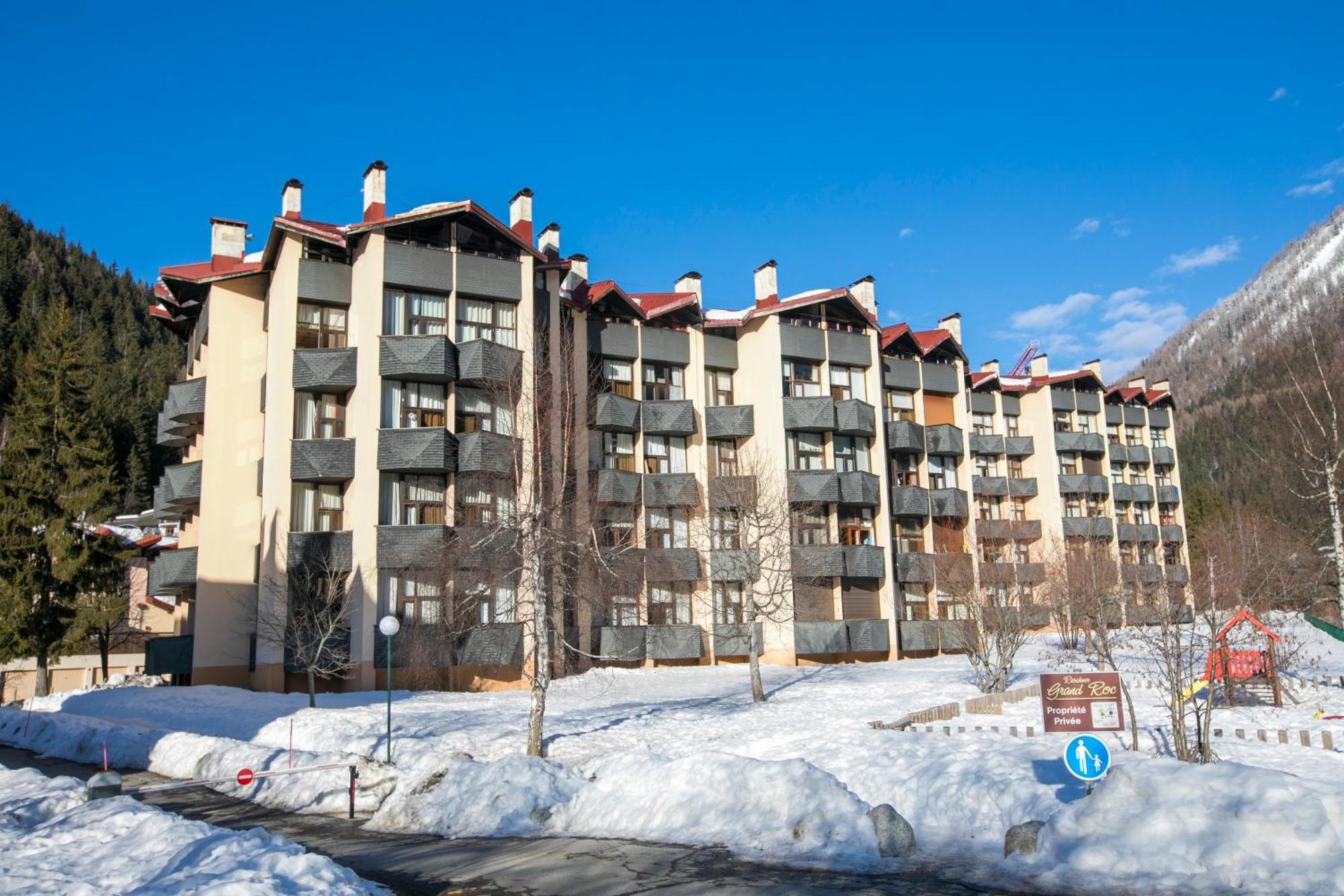 Residence Grand Roc - Campanules 125 Happy Rentals 霞慕尼 外观 照片